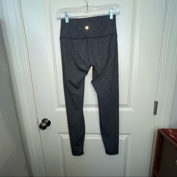 Lululemon High Times Pant Diamond Jacquard Space Dye Black Slate 4 - Picture 10 of 16